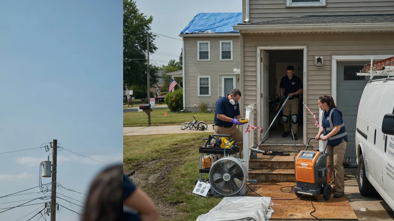 Water Damage Repair in Milnor, ND near me